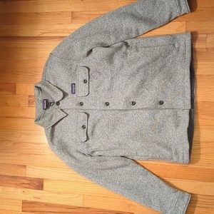 Patagonia Better Sweater Shirt Jacket Stonewash Grey Men's Large